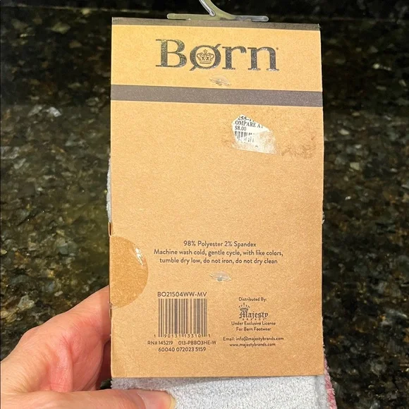 Born Aloe Infused Socks (3 pairs) - Picture 4 of 5
